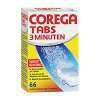 Corega 3 Minuten Tabs, 66 Tabletten  Drogerie 