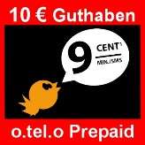 tel.o D2 Prepaid CallYa Karte Vodafone SIM 10€ otelo  