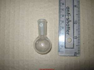 FR5/05 5ml Quickfit Glass Round Bottom Flask B10 10/19  