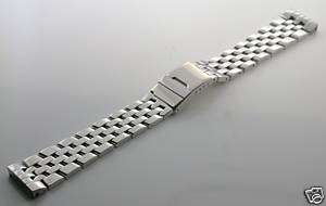 WATCH BAND FIT BREITLING NAVITIMER 22MM 5 LINK ST SHINY  
