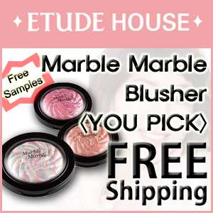   ] EtudeHouse Marble Marble Blusher 3 colors Makeup Cosmetics Korea