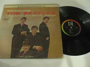 Beatles LP INTRODUCING THE BEATLES Version 2   STEREO  