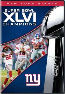 New York Giants Super Bowl XLVI Champions DVD  