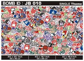 JDM   USDM   BATIK Sticker Bomb Sheet   VERY RARE DESIGN   700 x 1000 