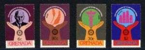 GRENADA 1980 ROTARY INTERNATIONAL STAMPS   COMPLETE SET  