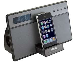   New in Box RCA Clock Radio with iPod and iPhone 3G Docking station