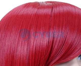 Lady Long Wavy Curly Cosplay party Hair of RED Wig/Wigs  
