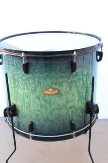 Pearl Masterworks Artisan Series Drum Kit   Blue Tamo Ash Finish (Plus 