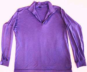 Patagonia Zip Collar Womens Long Sleeve Running Shirt Base Layer, Sz 