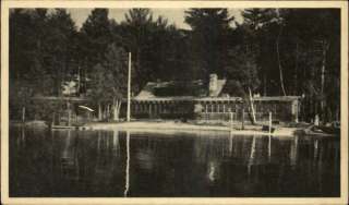 NORTH WINDHAM ME Camp Aimhi Lodge Old Postcard  