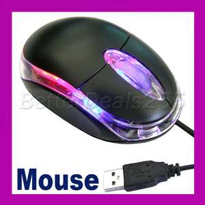 New Wired Optical Mice Mouse USB Scroll Wheel 3D PC Laptop 800 dpi Hot 