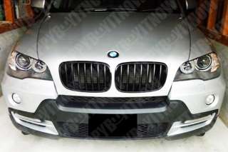 BMW X5 E70 Kidney Front Grille Cover ABS BLACK 07~10 Exclusive 