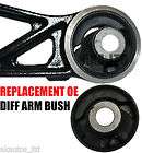  / Powervan 95 2006 Rear Differential Support Arm Mounting Diff Bush
