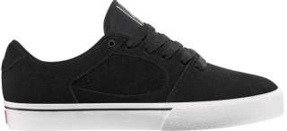 Es Square Two Fusion Black/White Skate Shoes Trainers  