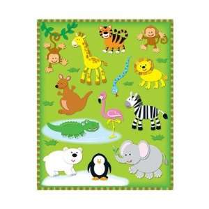  Carson Dellosa Publications CD 168022 Zoo Shape Stickers 