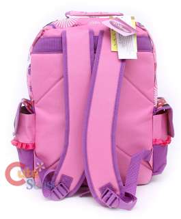 Disney Minnie Mouse Backpack School Bag w/3D Bow Pink & Purple 16 