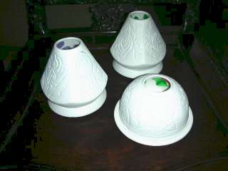 Tea Light Holders Soft Glow Porcelain Dome Shaped  