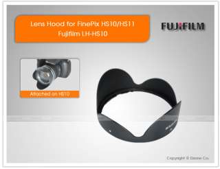 Fuji Fujifilm LH HS10 Lens Hood for FinePix HS10 #X003  