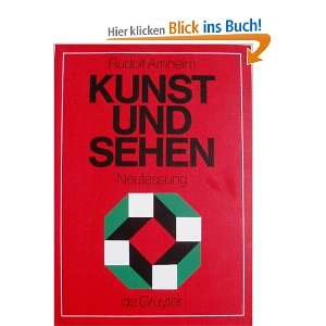   des schöpferischen Auges  Rudolf Arnheim Bücher