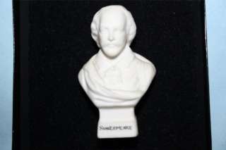 Goss Parian Ware Miniature Bust William Shakespeare  