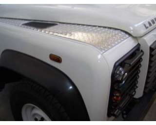 Kit pannelli alluminio mandorlato antiscivolo Land Rover Defender