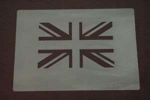 UNION JACK Stencil Airbrush Painting Game  