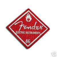   Ecusson guitare FENDER High Flammable  patch