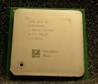 Intel Pentium 4 2.8 GHz / 1MB / 800 MHz FSB   SL7E3  