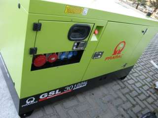 GRUPPO ELETTROGENO PRAMAC GSL 30 DIESEL 24KW  NUOVO   