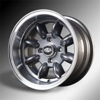 13x7 Alloy Wheels x 4 / Minilite Design (NEW)  
