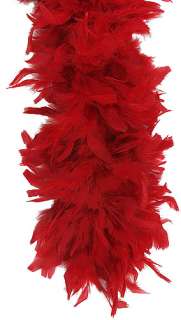 Red Feather Boa Deluxe Turkey Feather Boas on PopScreen