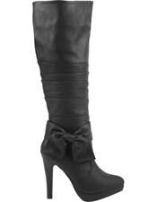 ANNE MICHELLE Motive Large Bow Womens Boots 191797413  shoes   