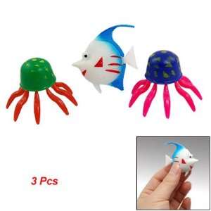  Como Aquarium Aquascaping Colors Plastic Octopus Fish 3 