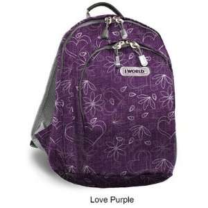  J World LD 01 Mini Backpack Color Love Purple Toys 