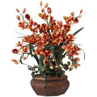   Artificial Hydrangea & Feather Silk Flower Arrangement