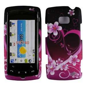   Design Rose Red Heart Hard Protector Case Cell Phones & Accessories