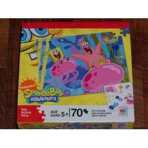  Nickelodeon Spongebob Squarepants 70 Piece Jigsaw Puzzle 