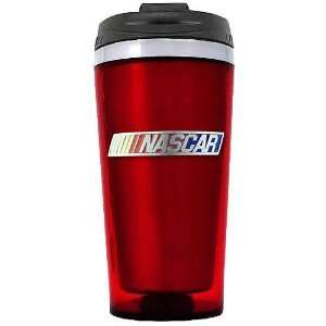 SL92-T RE Chantal 15 Ounce Vacuum Insulated Travel Mug - Red Band