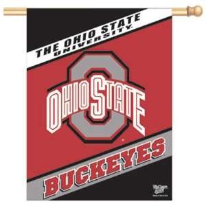  Ohio State Buckeyes Ncaa Vertical Flag (27X37) Sports 