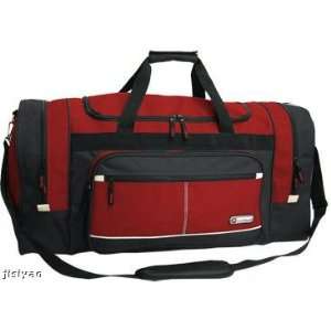   Gym Sport Duffel Duffle Travel Tote Bag Luggage RED