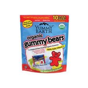 Yummy Earth   Organic Gummy Bears Family Size   10 Pack(s)