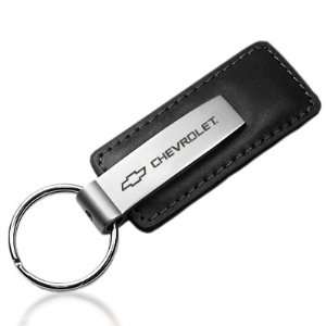  Chevrolet Black Leather Key Chain Automotive