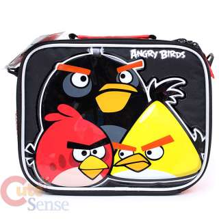 Rovio Angry Brids School Roller Backpack Rolling Lunch Bag 3 Birds 5 