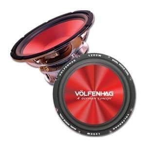  VOLFENHAG ZX 4722 12 1200W Car Subwoofer Sub Electronics