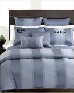 This solid bedskirt gives the Wide Stripe Surf bedding collection just 