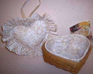 Longaberger Basket 2000 Classic LITTLE LOVE Super Set  