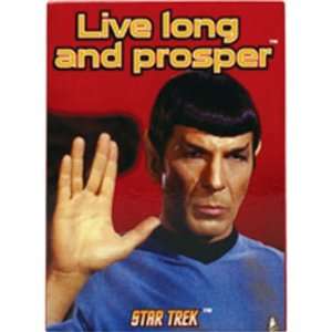  Star Trek / Spock Live Long fridge magnet Video Games