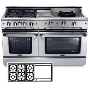   Gscr606g ng 60 Inch Self Cleaning Natural Gas Range Appliances