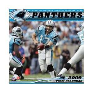  PANTHERS 2009 NFL Monthly 12 X 12 WALL CALENDAR
