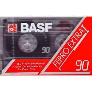    BASF Ferro Extra I 90 Minute Cassettes 3 Pack Electronics